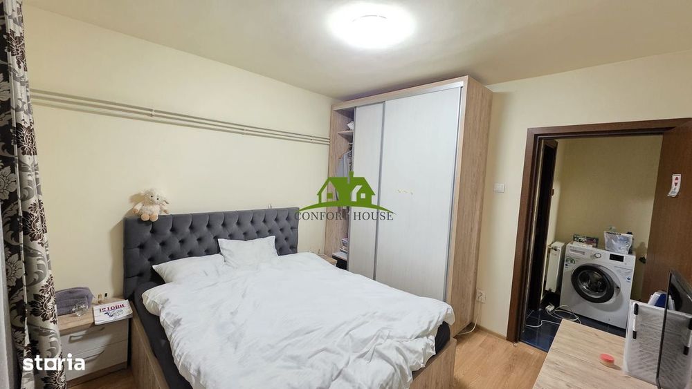 APT. 62mp cu 2 camere/2 balcoane – mobilat/utilat – Matei Basarab