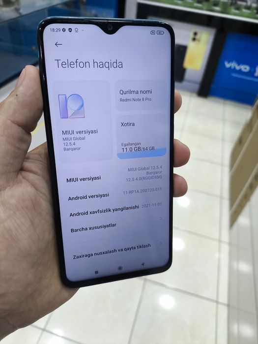 Redmi note 8 pro 6/64
