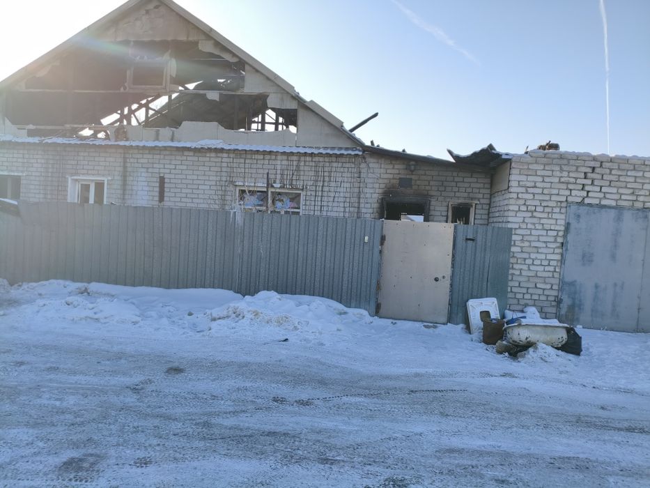 Продам дом после пожара