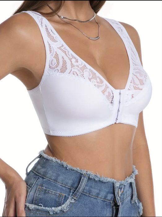 Lot 2 sutiene alb si negru, marime XL, potrivite pentru 85D/90C