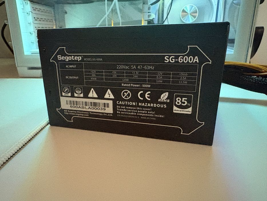 Sursa PC SEGOTEP SG-600A, 500W