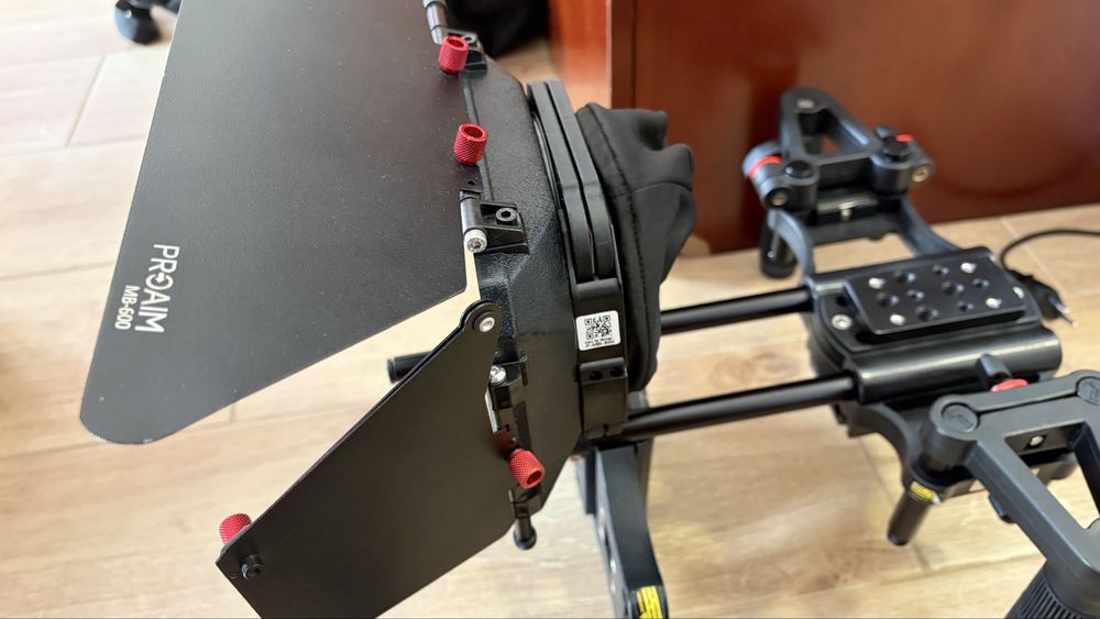 PROAIM / Filmcity Shoulder Rig profesional + MB-600 Matte Box – kit complet 15mm