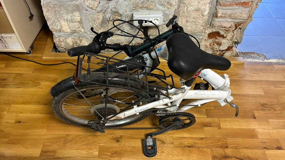 Bicicletă pliabilă Wayscral W175, 20”, Shimano 6 viteze