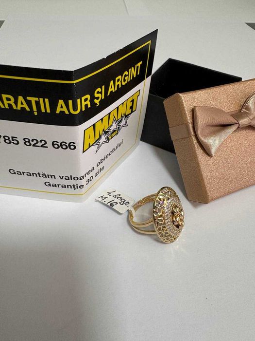 Inel Model Deosebit Aur 14k 4.80gr (cdc)StarAmanet