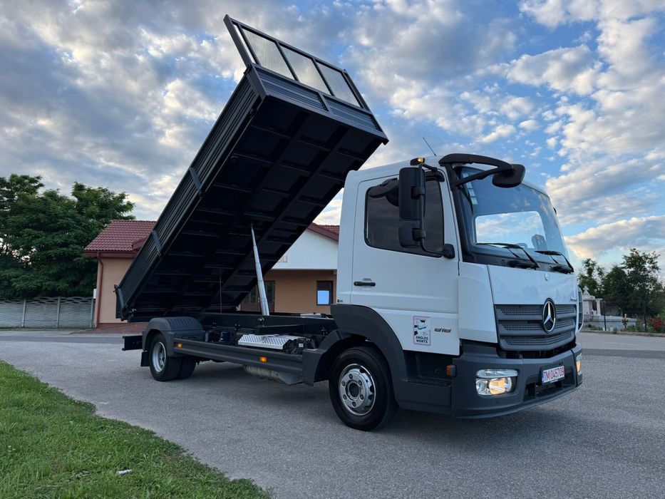 Mercedes Atego 818 Basculabil 2020 | Euro 6 | Automat | 180 CP | Suspensie Pneumatică | 220.000 km