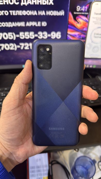Samsung Galaxy A02S синий