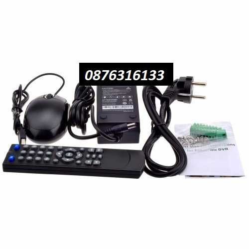 Комплект видеонаблюдение Dvr,  + 4 камери камера CCTV