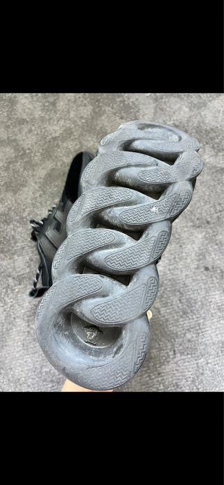 Versace chain reaction leather