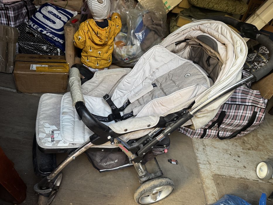 Коляска quatro monza б/у