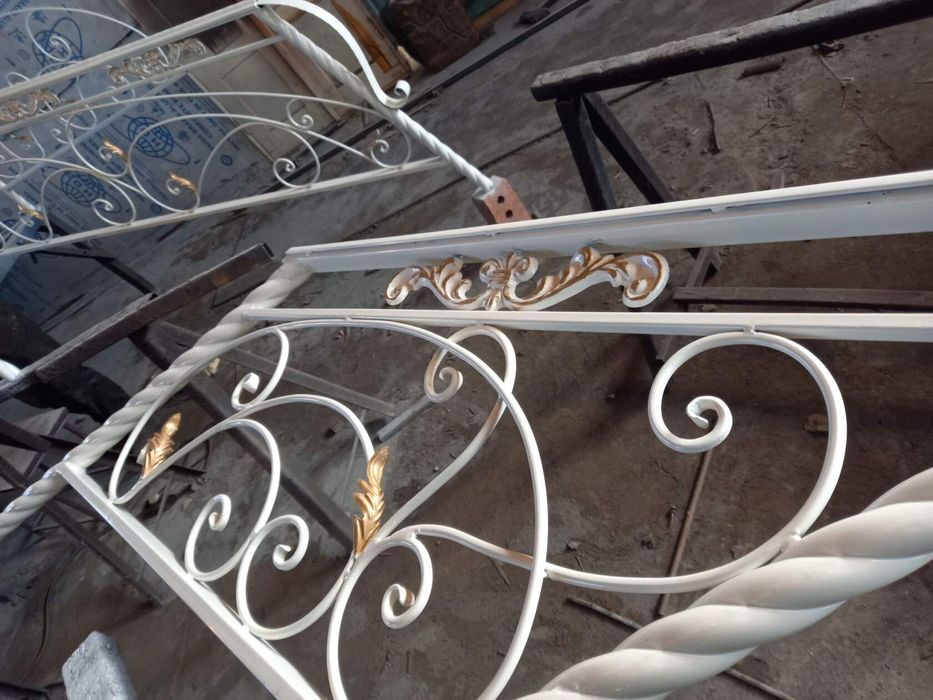 Перила лестнице навес козырёк