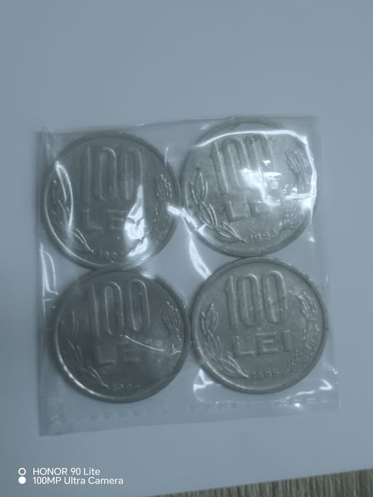 Set de monede de 100 lei Mihai Viteazul, 1992-1995