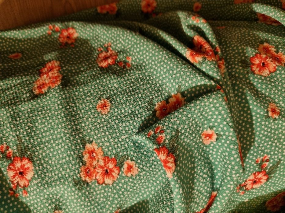 Material voal floral