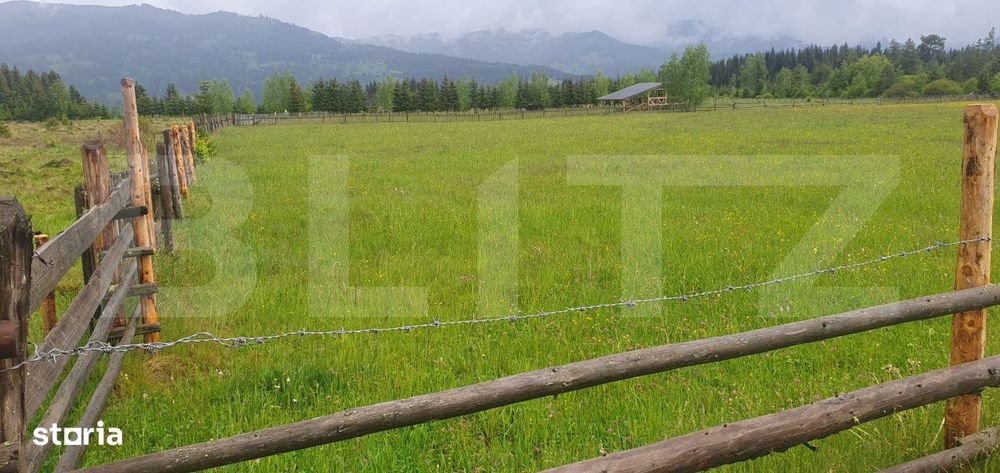 Teren extravilan, 6200 mp, zona Saru Dornei - Vatra Dornei