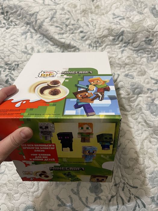 Киндер джой майнкрафт