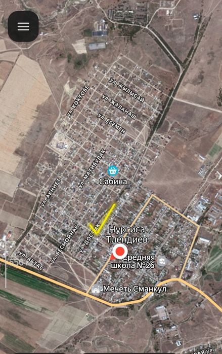 Участок в центре