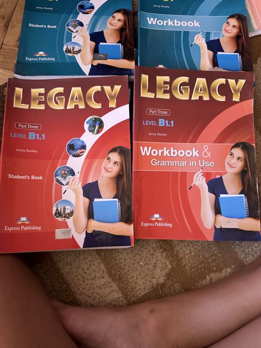 Учебници по английски Legacy 8-10 клас
