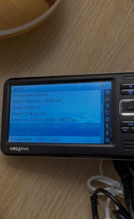 Creative ZEN mediaplayer