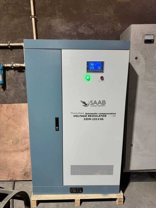 SAAB SBW 500 kVa латерний стабилизатор напряжения 380 вольт 3-фазный