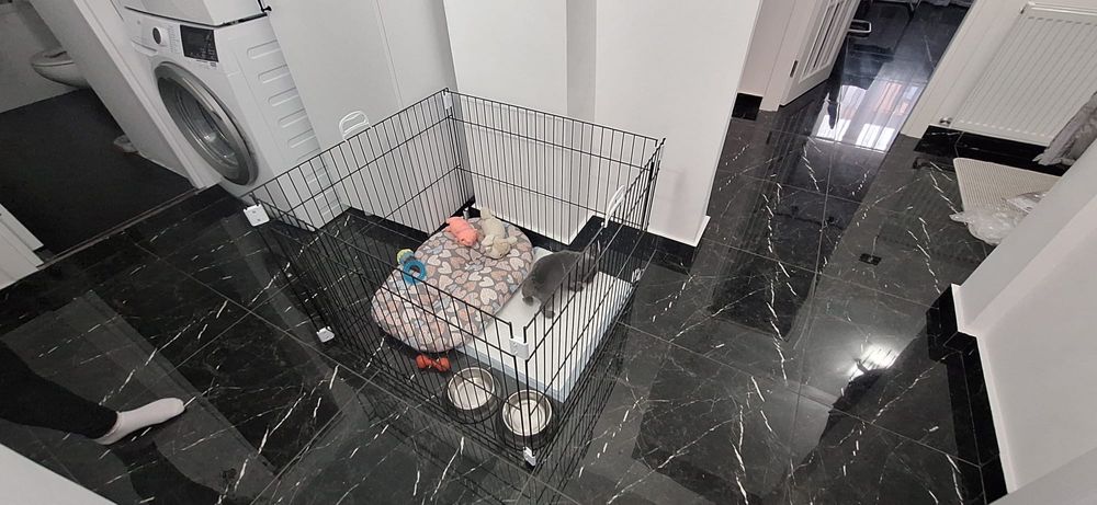 Țarc pliabil pentru catei
