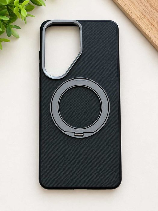 Калъф за Samsung Galaxy S26 Ultra – Carbon Fiber / MagSafe / 360°