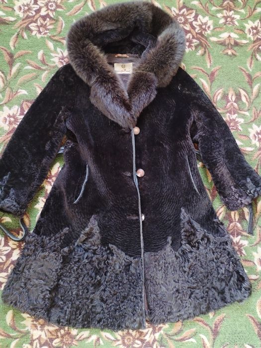 Шуба мутон с овчиной