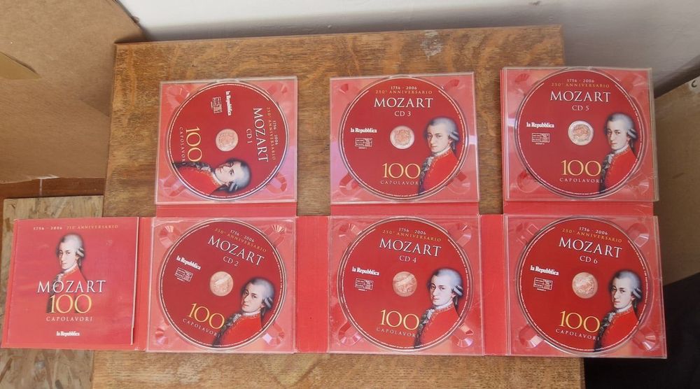 6 CD-uri Mozart 100 Capolavori