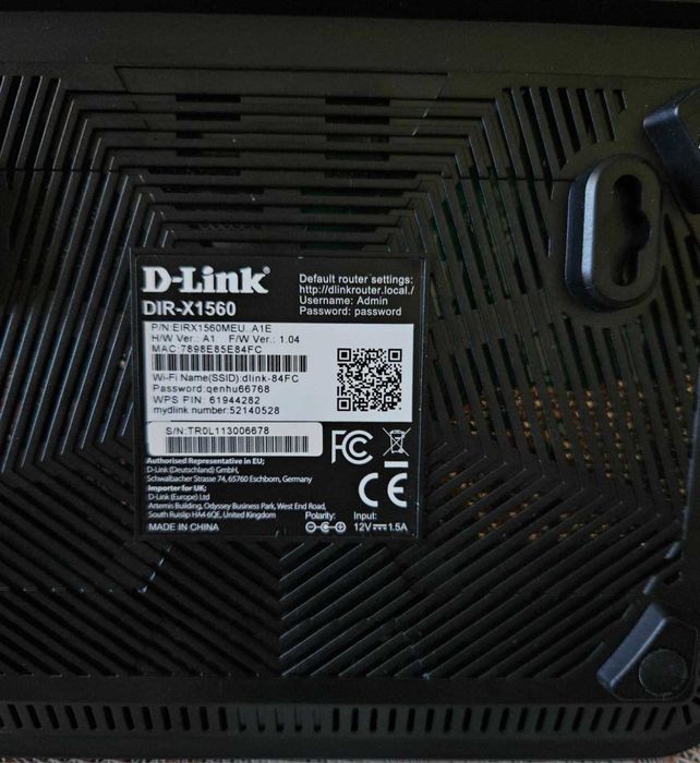 продава рутера-D-Link модел:  DIR-X1560