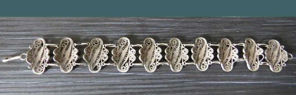 Bratara argint provenienta franta, filigran