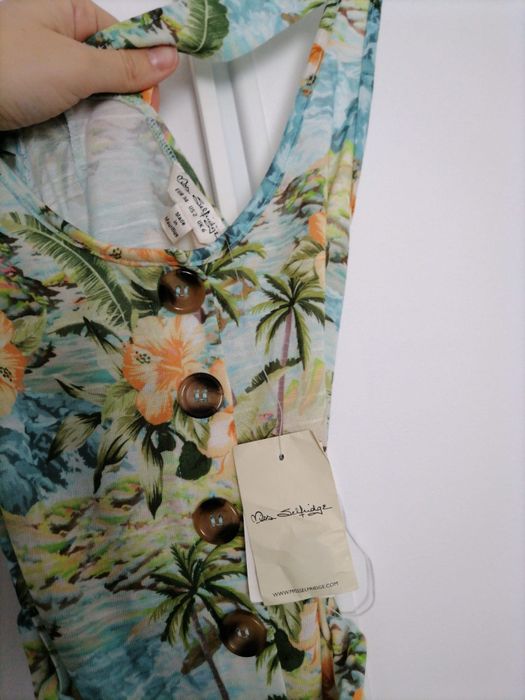 Rochie salopeta de vara, nr 34 sau XS, nouă cu eticheta