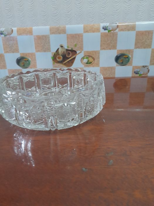 Хрусталь советский ваза для цветов и др