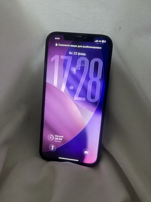 iPhone 12 pro max 128 небесный