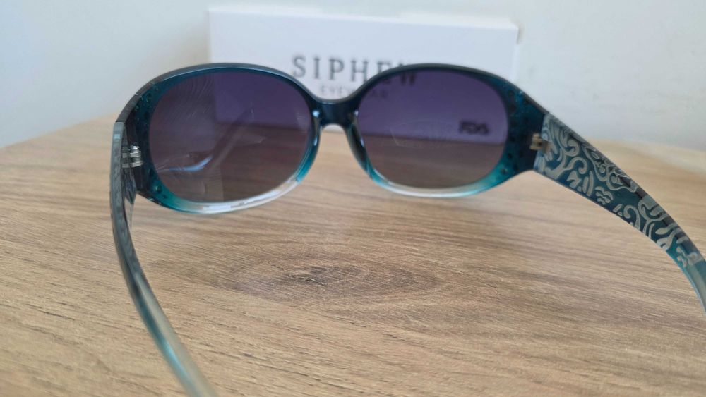 Ochelari de soare Siphew polarizați UV400 oversized damă Nou cu etichetă