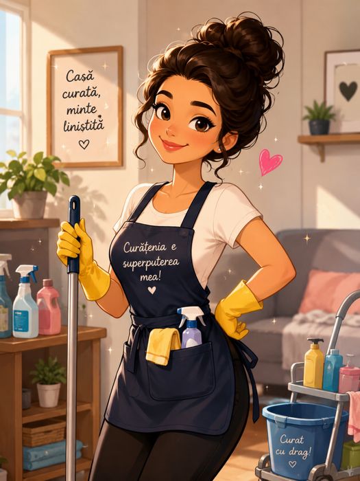 Ofer servicii de curatenie si gatit ,plata la ora