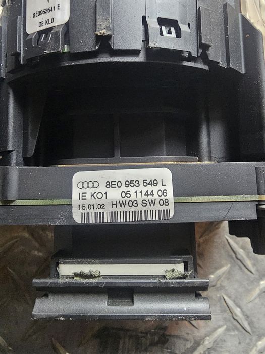 Ansamblu manete coloana volan Audi A4 2004-2008 - cod: 8E0 953 549
