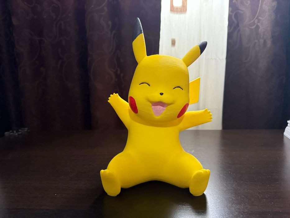 Figurina Pikachu UNICAT pictat manual