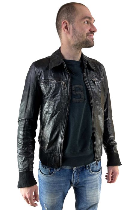 Geaca Bomber Piele Dolce Gabbana Noua cu eticheta marimea 46 S BB80