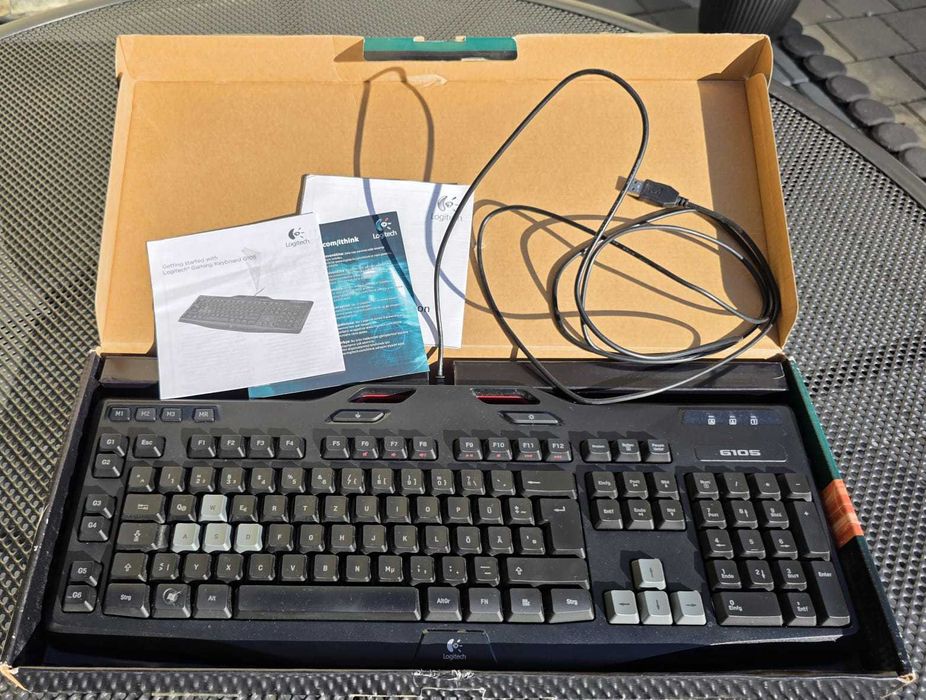 Tastatura Logitech G105 Gaming, 2 trepte de Iluminare, Negru