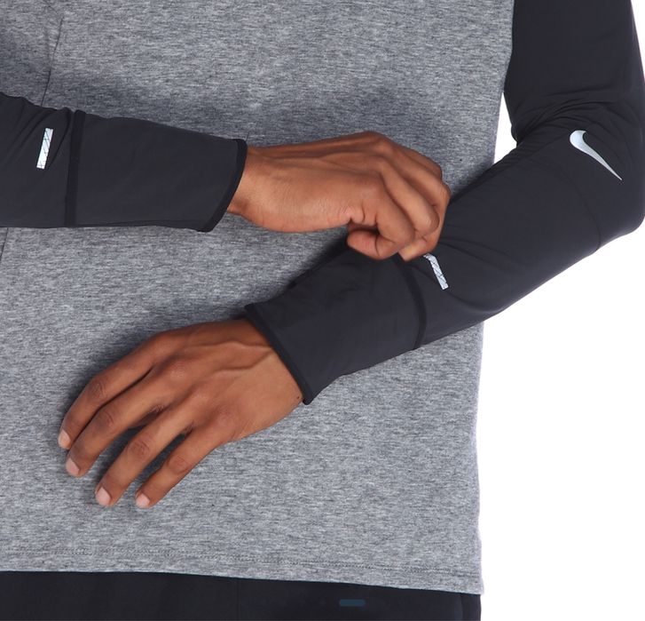 Bluza / tricou cu maneca lunga Nike Therma-FIT alergare