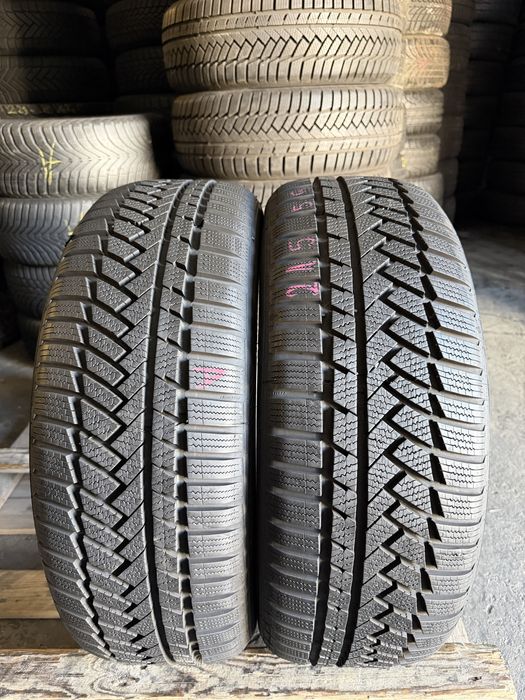 2 anvelope ca NOI 215/55/17 , V , XL , Continental , 8.5 mm !