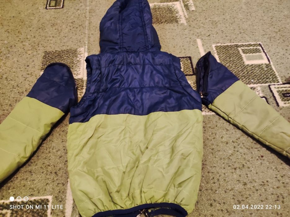 Осенний куртка безрукавка для мальчика