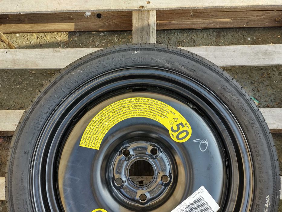 18 резервна джанта Патерица 5х112 VW GOLF VIII AUDI A3 CUPRA ATECA