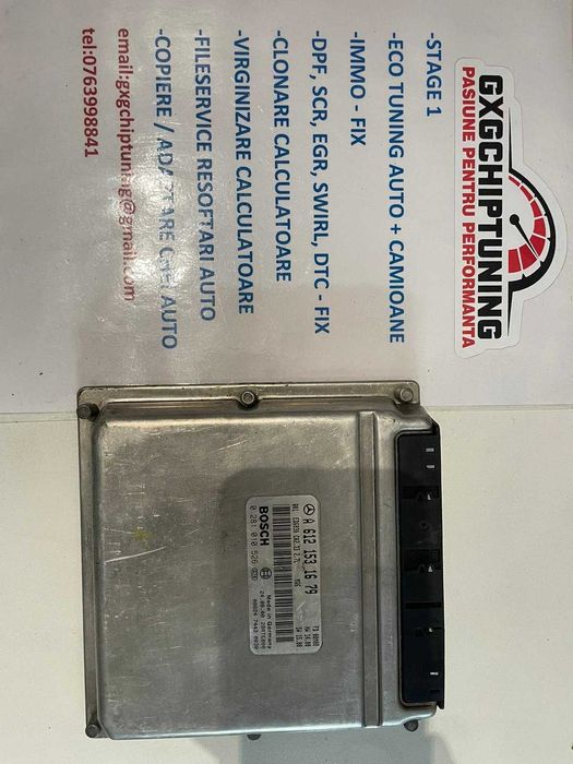 Ecu Calculator Motor Mercedes Sprinter 2.7cdi START ERROR FIX