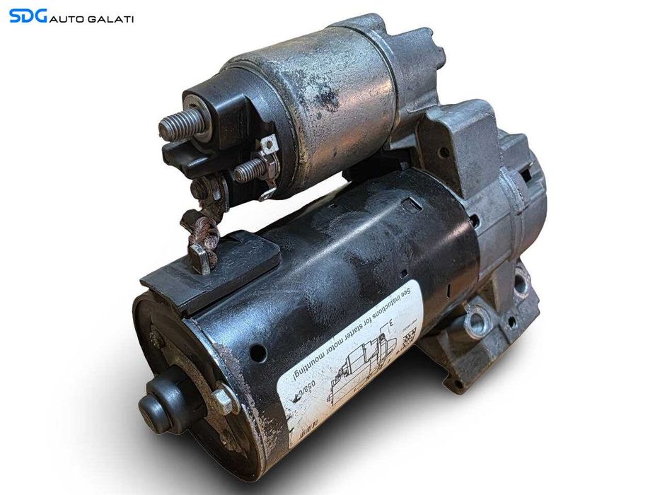 Electromotor cu 11 Dinti BMW Seria 3 F30 F31 F34 3.0 Diesel 2010 - 2019 Cod 8515900, 8515900-02, 1241851590002, 0001148020 [N5758]