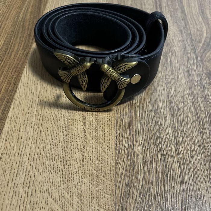 Колан естествена кожа Pink