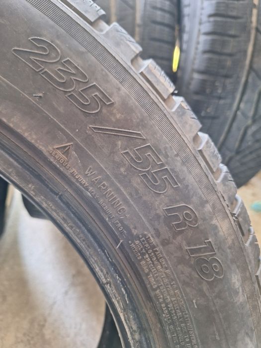 4 броя зимни гуми Michelin 235/55 R 18