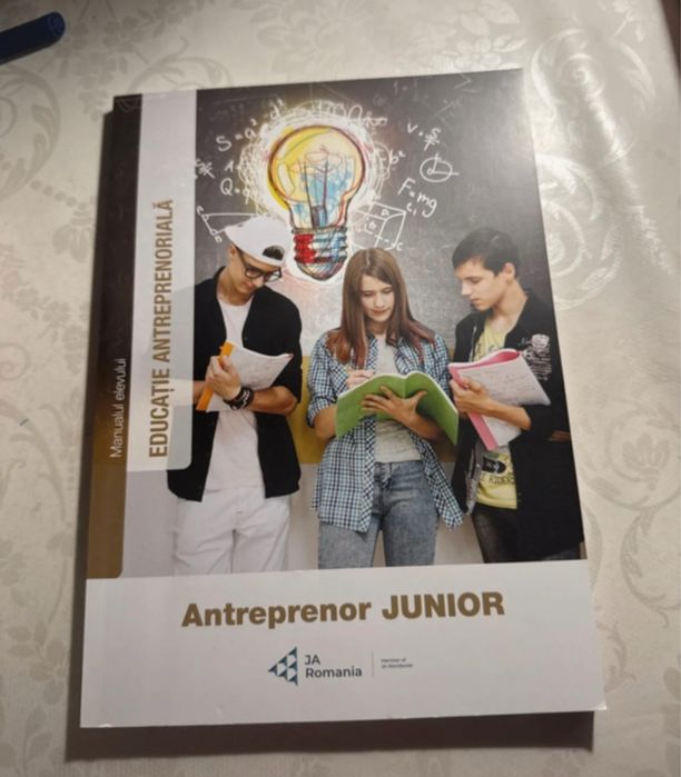 Manual educație antreprenorială | Antreprenor junior – NOU
