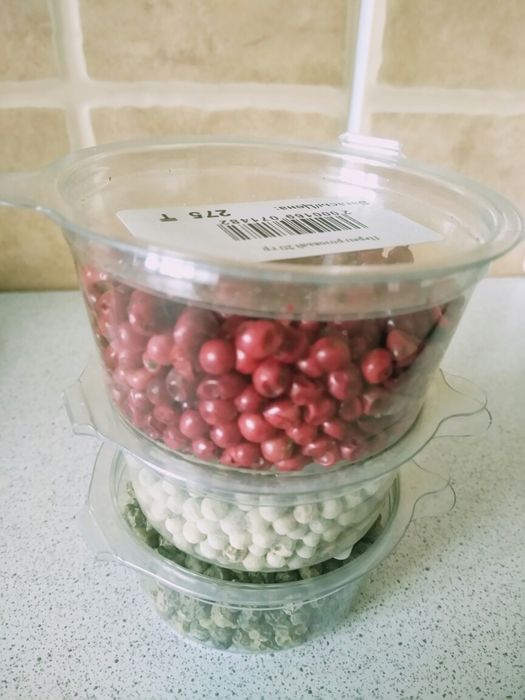 Перец розовый,зеленый,белый!!!