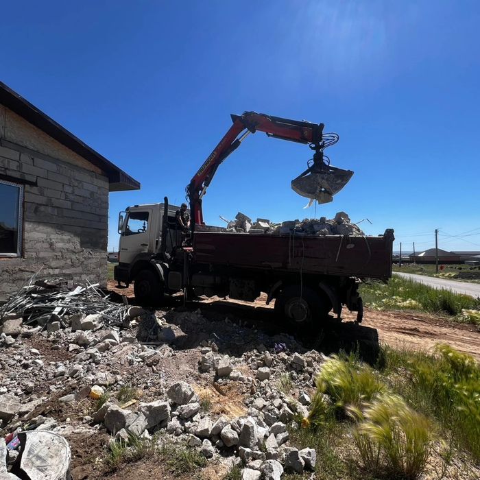 Услуги грейфера вывоз мусора