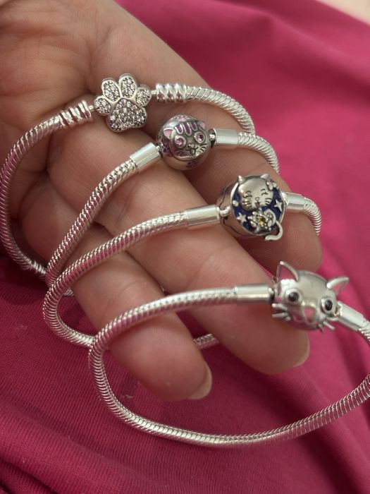 Гривни Пандора/талисмани S925