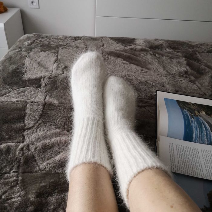 Плетени чорапи ръчна работа